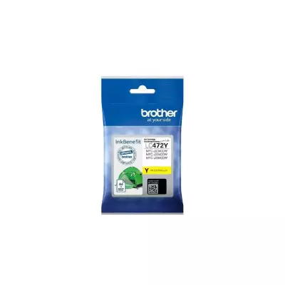Brother LC472Y Sarı Orijinal Kartuş - 2