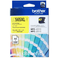 Brother LC565XL Sarı Orijinal Kartuş - Brother