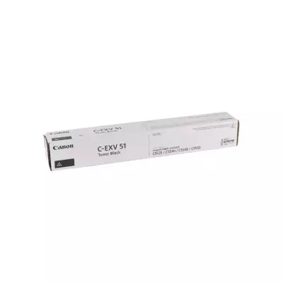 Canon C-EXV-51L/0481C002AA Siyah Orijinal Fotokopi Toner - 1