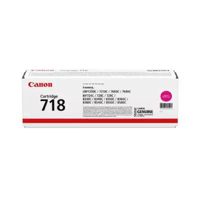 Canon CRG-718/2660B002 Kırmızı Orijinal Toner - 1