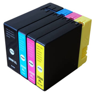 Canon PGI-2500XL/9254B004 Uyumlu Muadil Kartuş Paketi - 2