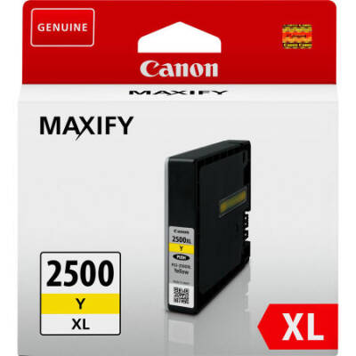 Canon PGI-2500XL/9267B001 Sarı Orijinal Kartuş - 1