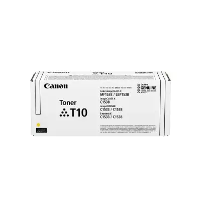 Canon T10-4563C001 Sarı Orijinal Toner - 1